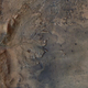 El delta de un río en el cráter Jezero, uno de los puntos clave de la misión Perseverance en Marte.